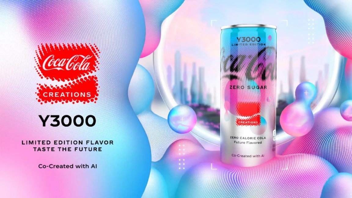 Coca-Cola embraces controversial AI image generator with new “Y3000” flavor